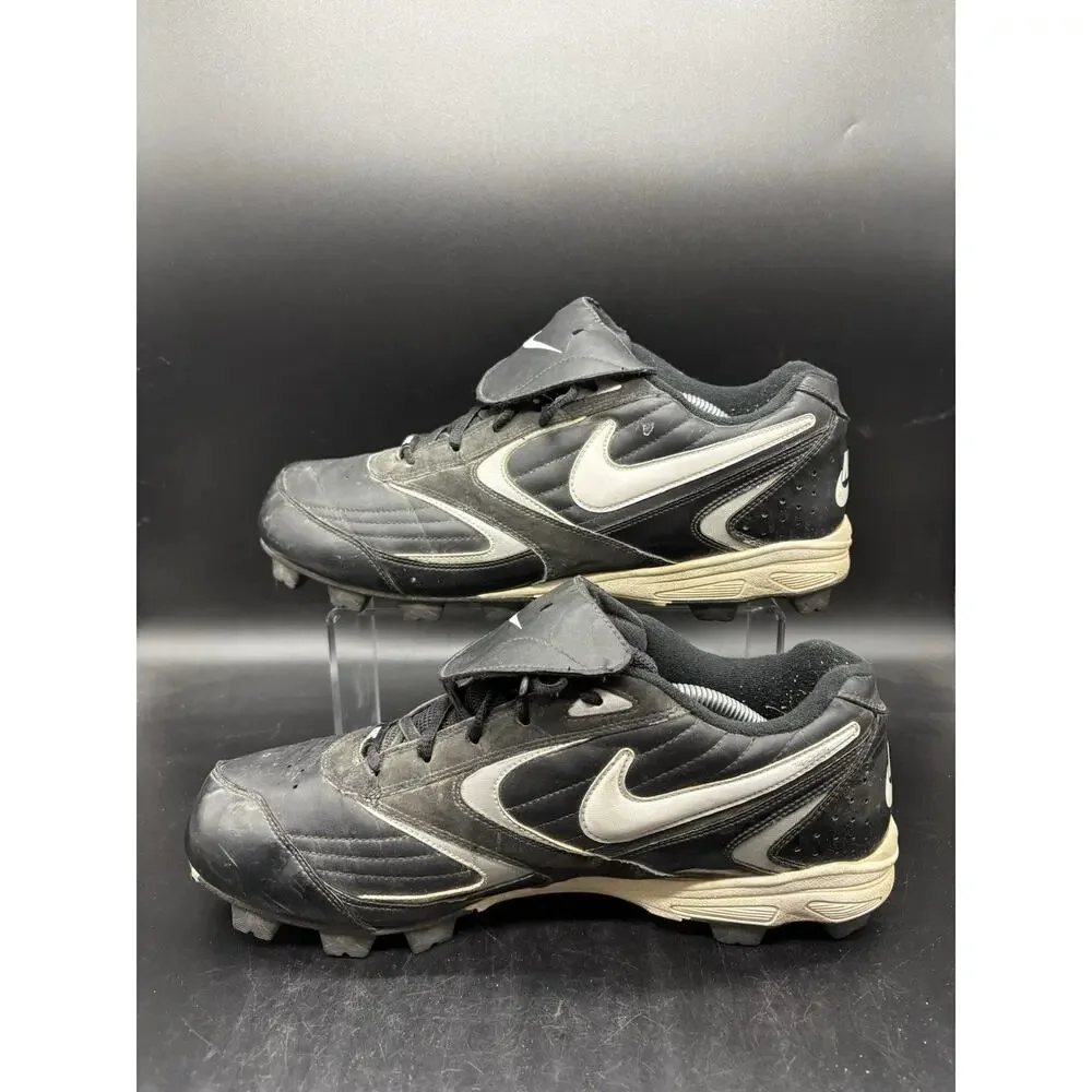 Nike Men's Keystone Low Baseball Cleats Black 317087–011 Size 12